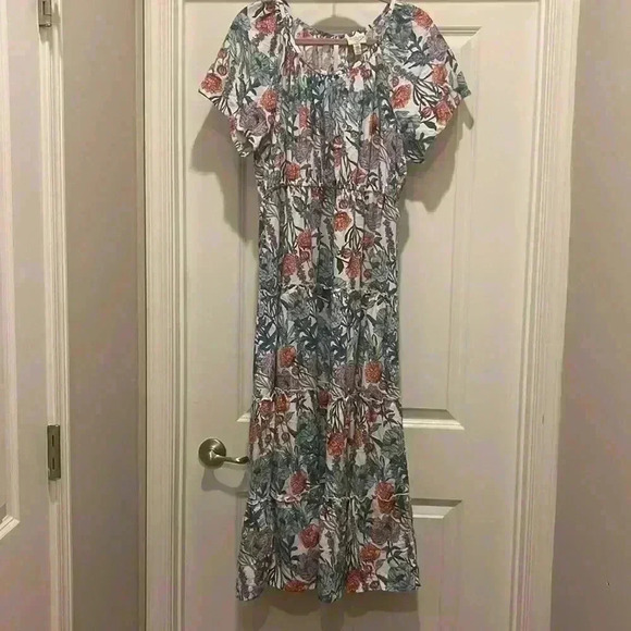 St. John’s Bay Floral Maxi Dress Sz P XXL - Picture 2 of 9